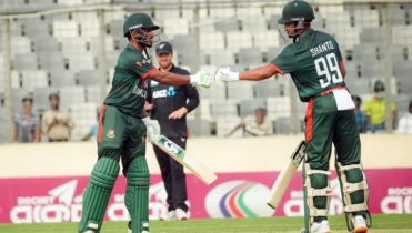 ৬ উইকেটের জয়ে সিরিজে সমতায় ফিরলো বাংলাদেশ